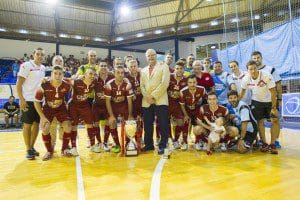 Cartagena, 30-08-2015, Final Copa Presidente FFRR, entre los equipos Plasticos Romero Cartagena VS El Pozo Murcia, Pabellon Central.