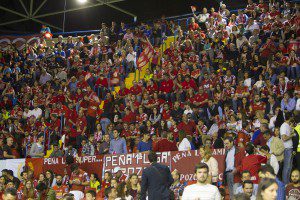 Sevilla 07-05-2016, Final VI Copa de S. M El Rey, entre los equipos ElPozo Murcia vs Palma Futsal, Palacio de los deportes San Pablo.